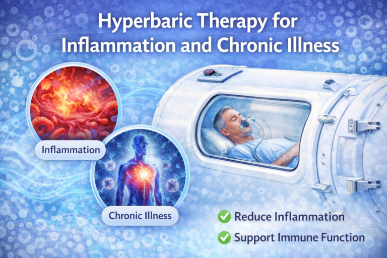 Hyperbaric oxygen therapy for inflammation and chronic illness in Blairsville GA supporting immune function and reducing inflammation