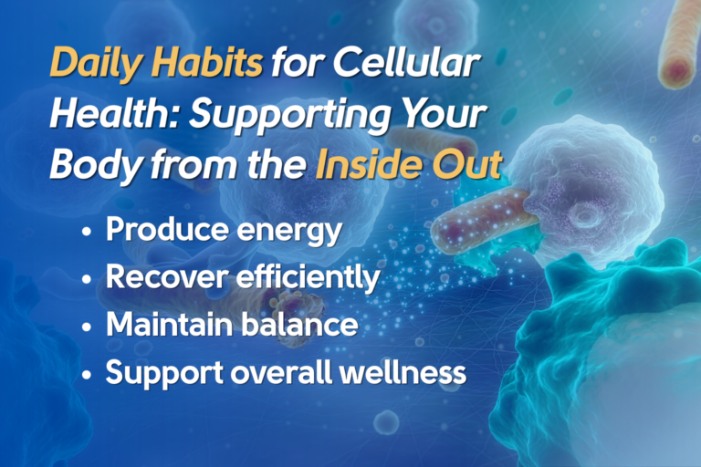 Daily Habits for Cellular Health: Supporting Your Body from the Inside Out in Blairsville, GA